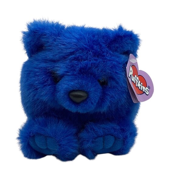 Swibco Toys Vintage Puffkins Skylar Blue Bear Plush Toy 994 Swibco(03)